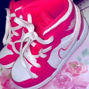Pink Nike Toddler 8c